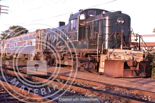 ORIGINAL KODACHROME ADIRONDACK RWY RS3 # 28 HAMBURG, NY 1984