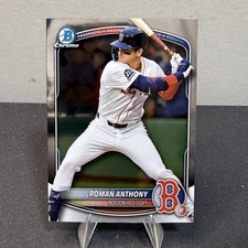 Roman Anthony 2025 Bowman Chrome Prospect BCP-167 Boston Red Sox