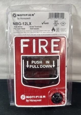 *BRAND NEW* NOTIFIER NBG-12LX ADDRESSABLE DUAL ACTION FIRE ALARM PULL STATION