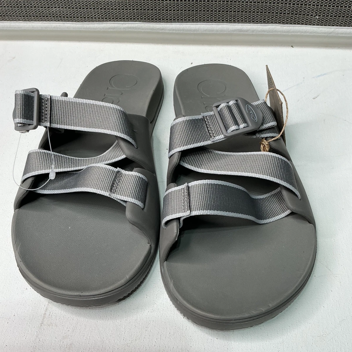 Chaco Gray Slide Sandals Men’s Size 9 Chaco Men main image 2