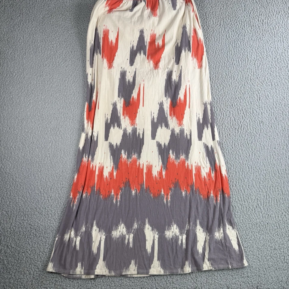 Maeve Maxi Dress Womens SMALL Sleeveless Lined Jersey Knit Pockets Beach Resort - Image 4 of 4