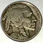 1927-P Buffalo Nickel 5C Fine (F) FULL DATE Philadelphia Actual Coin Shown -2125