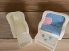 Vintage 1980s Mattel Barbie Cottage Dream White Wicker Furniture Set