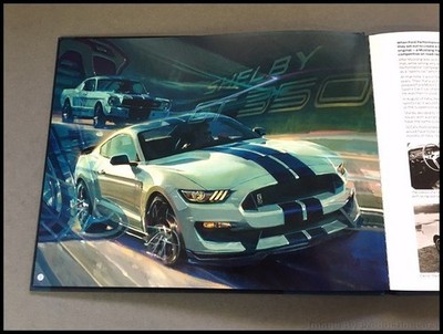 2020 Ford Mustang Shelby GT350 Original Car Sales Brochure Catalog
