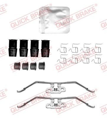 Quick Brake Zubehörsatz, Scheibenbremsbelag 109-0202 für SKODA VW
