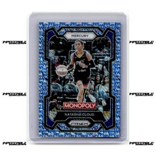 2024 Panini Prizm Monopoly WNBA - Blue Millionaire #11 Natasha Cloud /10