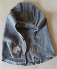 Horse Riding Helmet Liner – Gray Thermal Under Hood for Equestrian Use – NEW