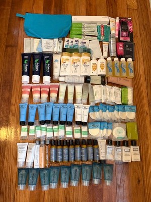 Lot of 118 Hotel/Travel Kenra, Oil of Olay, Pantene, BaTHE, Allure, REN, Beekman