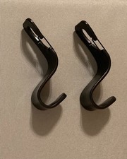 Black Universal Headrest Hooks, 2 pack, for Cars, Trucks, Vans SUV's