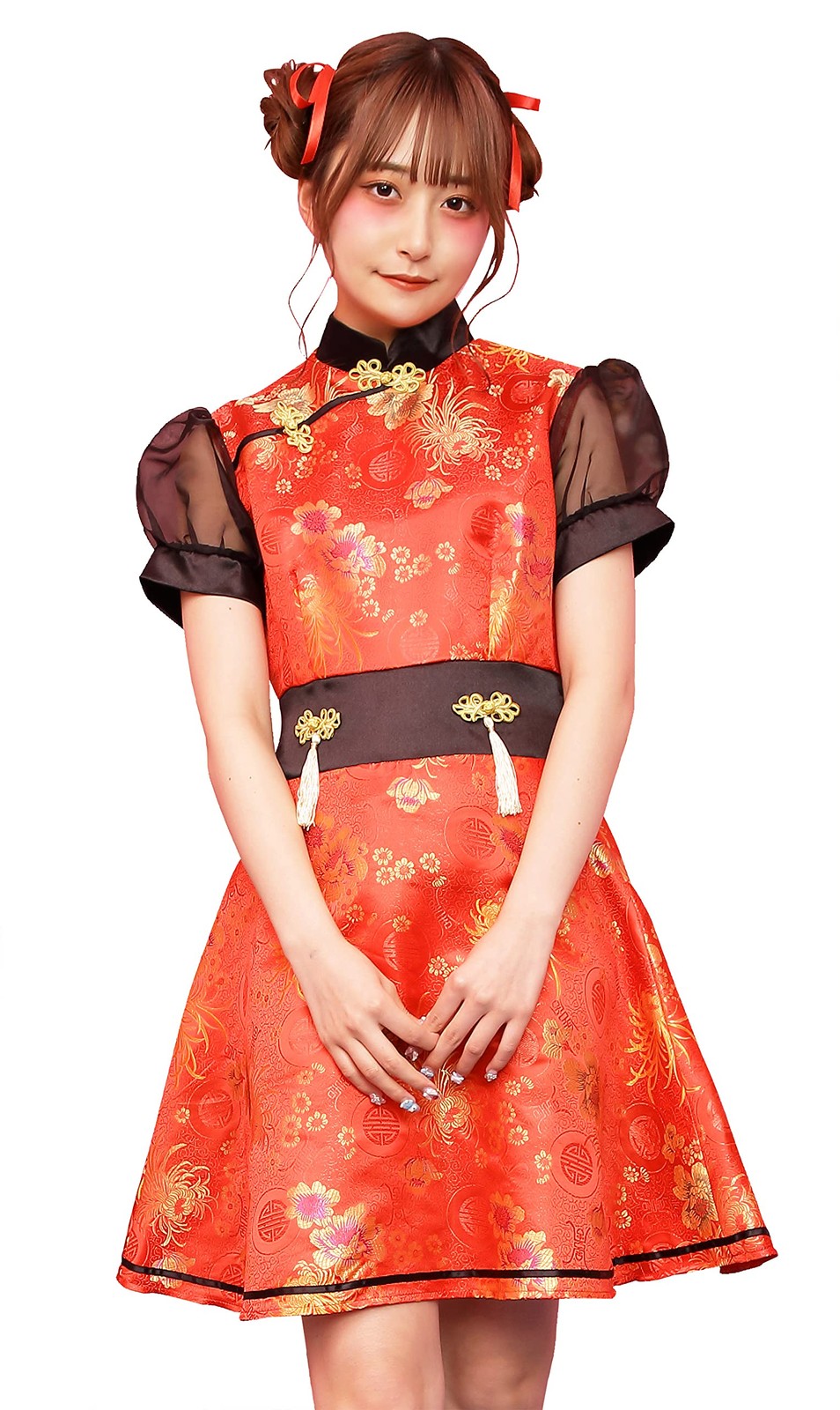 Tokimeki Graffiti Cosplay Nihao China Dama Rojo