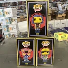 Funko Pop! Stranger Things Black Light Set Lot of 3: Demogorgon Eleven Dustin