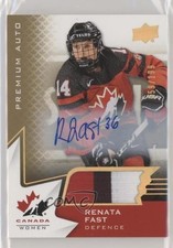 2020 Team Canada Juniors Women's WC Autos 59/199 Renata Fast #57 Patch Auto a4i