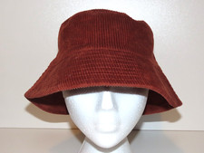 Image of Accessorize orange/terracotta corduroy bucket hat brand new with tags