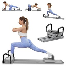 Pilates Reformer -Pilates Board with 66.9'' Extended Track Portable Multifunc...