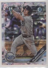 2019 Bowman Chrome Draft Sapphire Edition Jake Guenther #BDC-96 fm0
