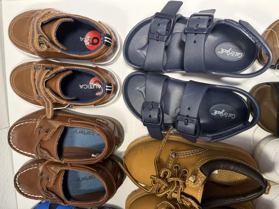 Lote de Zapatos Niños Talla Nb a Niño Pequeño Talla 7 - Excelente Estado Foto 3 de 4