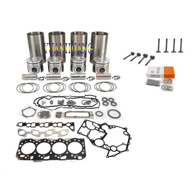 4JK1 4JK1T Overhaul Rebuild Kit With Full Gasket Bearing Set For Isuzu Engine