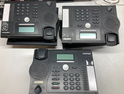 SET BESTEHEND AUS 9 - Aastra Office 5370/5361/70IP-B IP PoE Telefon OHNE NETZTEIL - FÜR TEILE
