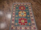 Authentic Kazak Pakistani Handmade Small Rug Wool Craftsmanship 2x3 Ft — photo 2