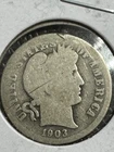 1903-s Barber Dime, Much Better Date, Free Shipping Offer