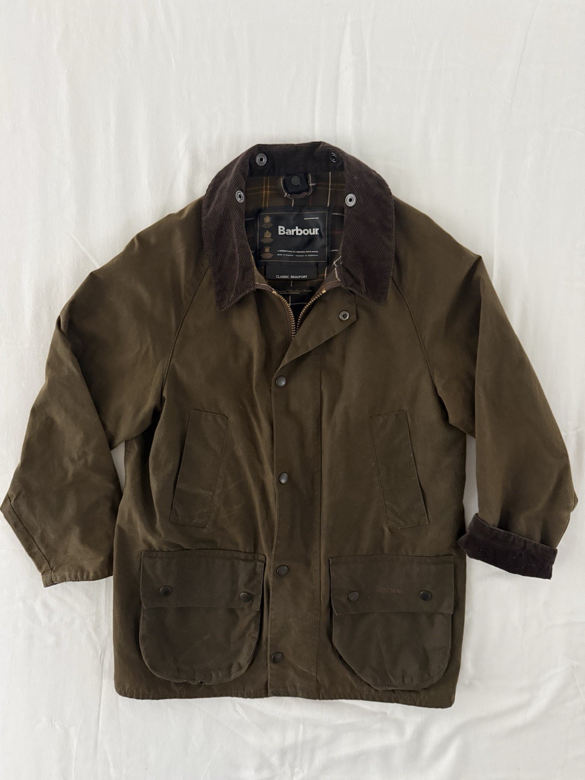 Barbour Women’s Basic Bedale Jacket Size Small Ol… - image 3
