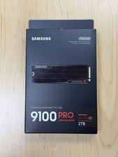 SAMSUNG SSD 9100 PRO with Heatsink SSD 2TB PCIe 5.0 X4 MZ-VAP2T0 NVMe SEALED