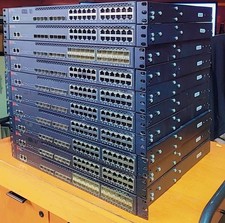 Brocade ICX6610-24-E ICX 6610 24-Port Gigabit Ethernet Switch With Mount Pieces