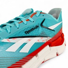 Reebok FloatZig X1 Aqua White Red Men's Running Shoes Sneakers 100210001 9