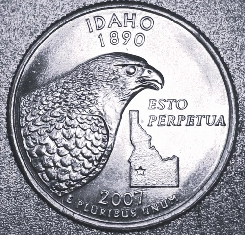 2007-P 50 State Quarters Idaho — photo from the most recent tracked eBay sale