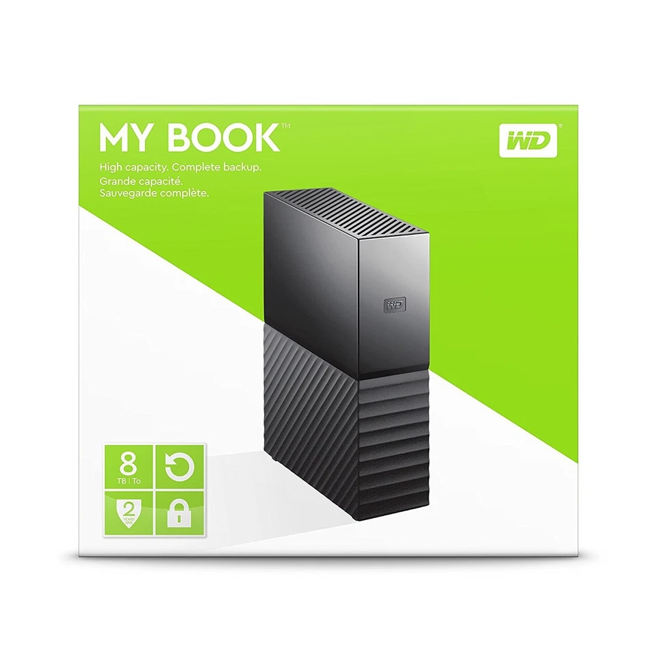 Western Digital 8TB My Book Desktop External Hard Drive, USB 3.0, External HD... - Image 4 of 4