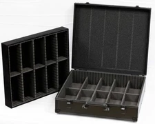 Scalextric Carrera 1/32 Slot Car Aluminum Storage Carrying Case Fits 20 cars
