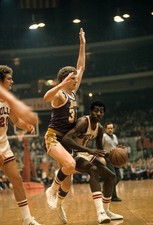 Playoffs Chicago Bulls Bob Love in action vs Los Angeles Lakers Me- Old Photo