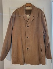 Andrew Marc Leather Jacket Men XL