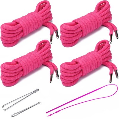 4 Pcs 53'' Drawstring Cords Replacement Drawstrings in 10 Colors facor,with 3...