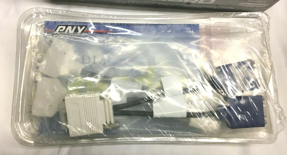 PNY Nvidia Quadro 128MB Dual Monitor Video Card NVS 285 NVS2 NIB Free Shipping - Image 4 of 4