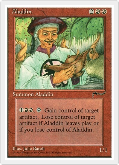 ALADDIN mtg NM Chronicles 1 Unc