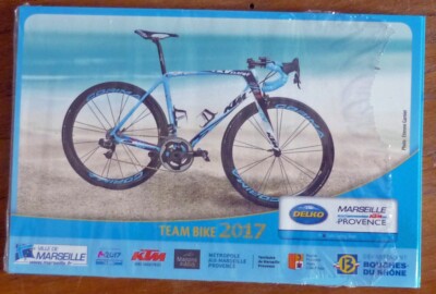 Radsport - 10 Karten Team DELKO MARSEILLE Jahr 2017