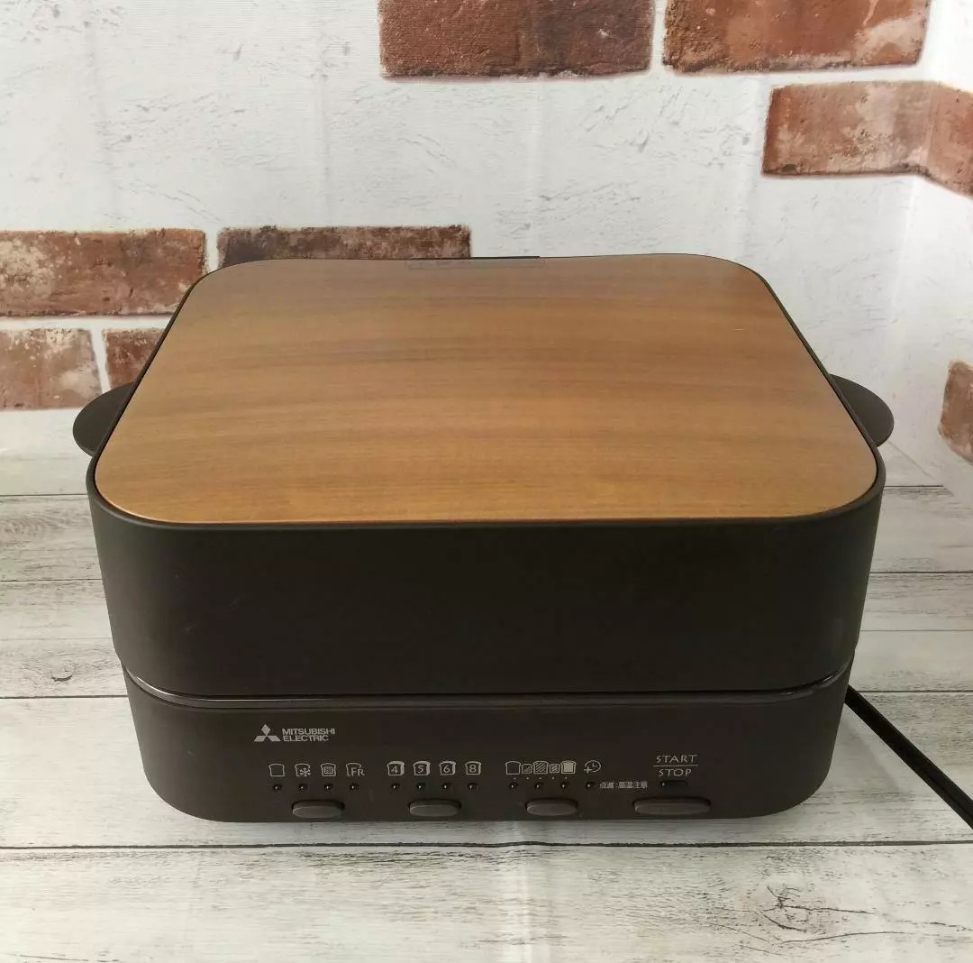 Mitsubishi Electric Bread Oven TO-ST1-T Retro Brown Toaster Fast Shipping  100V 4902901847875