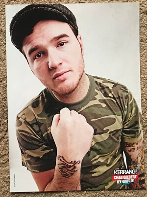 CHAD GILBERT / NEW FOUND GLORY - 2011 full page UK magazine poster
