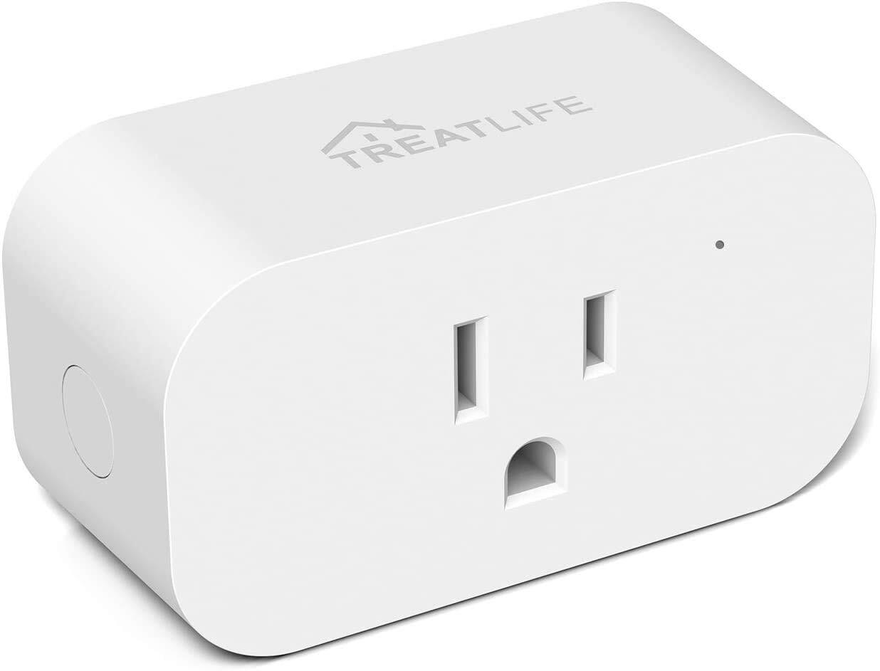 Smart Plug, 2.4GHz 15 Amp Wifi Smart Outlet with Child Lock and Vacation Mode...-image