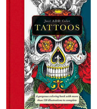 Tattoos: A gorgeous coloring book with more than 120 illustrations to complete