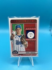 2023 Panini Stars & Stripes Simone Carnevale GU Button Relic 2/5 Italy 