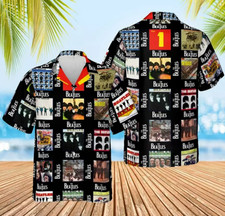 The Beatles Hawaiian Shirt, Hawaiian Shirts, Summer Shirt, Dad shirt, Gift For