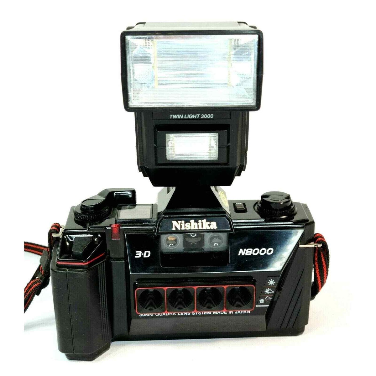 Nishika N8000 3DカメラとTwin Light 3010 Nishika N8000 3DカメラとTwin Light 3010 Nishika N8000 3Dカメラと