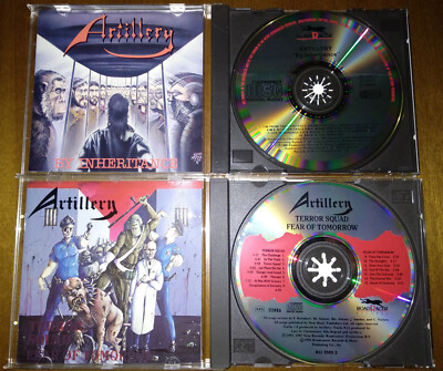 ARTILLERY Terror Squad - Fear Of Tomorrow / By Inheritance CD LOT ORG 1ST PRESS