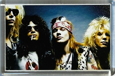 Guns and Roses Fridge Magnet #1 Sweet Child O' Mine Welcome to the Jungle