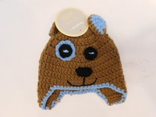 Simplicity Creative Group Crochet Hat for Baby Infant Unisex BROWN PUPPY