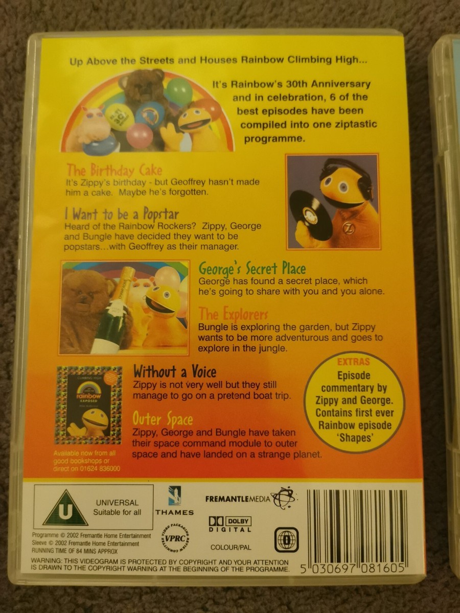 Rainbow: 30th Anniversary Special AND Songs, Rhymes, Stories