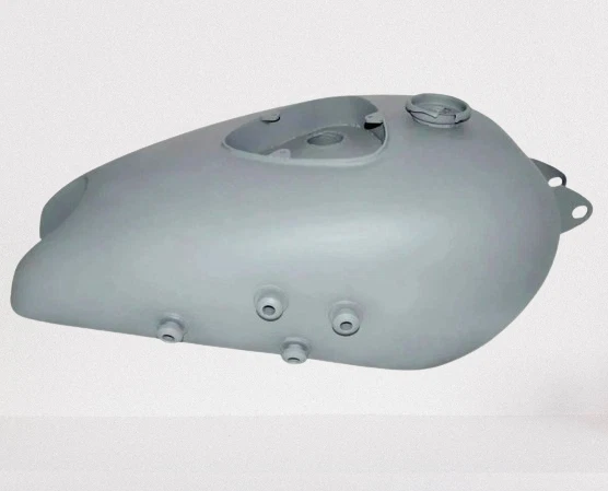 ADECUADO PARA BSA Q8 Empire Star Gas Fuel Raw Tank 1936 Modelo Vintage Listo Foto 4 de 4