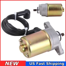 Starter GY6 49cc 50cc Scooter Moped For Chinese Roketa Tank Taotao Sunl QMB139